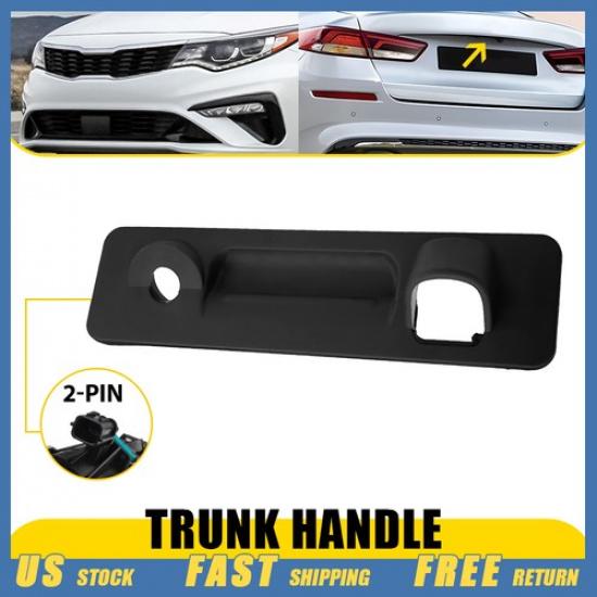 Outside Trunk Lid Lock Tailgate Release Handle For 2016-20 Kia Optima 81260-D601