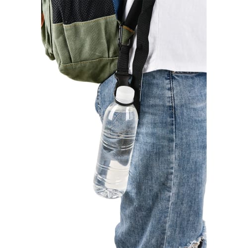 KAruim Water Bottle Holder with Carabiner, Set of 3, Drink Holder for Outdoor Activities, Mountaineering, Camping, Hiking, Travel, Hydration, Easy Att