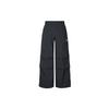 Pantaloni Parachute Ripstop Esențiali pentru Femei Negru Streetwear pentru Femei JD0785