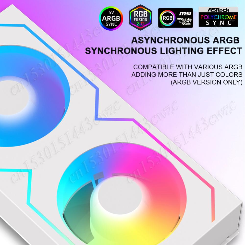 New PC Memory Cooling Radiator 4Pin PWM/5V 3Pin ARGB 600 -3600RPM RAM Memory Module Cooling Radiator for DDR4 DDR5 RAM Cooling