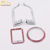 14 Yaris Air Outlet Cup Holder Center Console Decorative Frame for Dashboard, Air Conditioning, and Gear Shift.