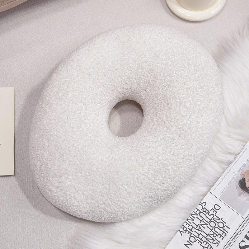 Nordic Style Cloud Donut Throw Pillow Plush Toy Ball Doll Home Sofa Pillow Cushion Doll
