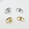 4pcs Big Earring Lifters Metal Earring Stoppers Backings Pierced Safety Ear Backs Replacement Backstops for Women Girls