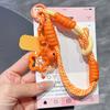 1 Stück Zwei-Farben-Zwei-Funktionen-Kurzes Handgelenkband | Anti-Verlust-Polyesterfaser-Handy-Lanyard mit Stern-Anhänger-Charm für Outdoor-Wandern, Unisex