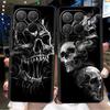 Pro Xiaomi 15T Pro Pouzdro Cool Lebka Měkký Matný Silikonový Zadní Kryt Pro Xiaomi 15T mi15T Pro Pouzdro Plný Ochranný Kryt Telefonu