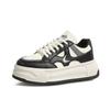 Customized platform white shoes women's new autumn popular ins in 2025 trendy versatile niche sports and leisure board shoes
