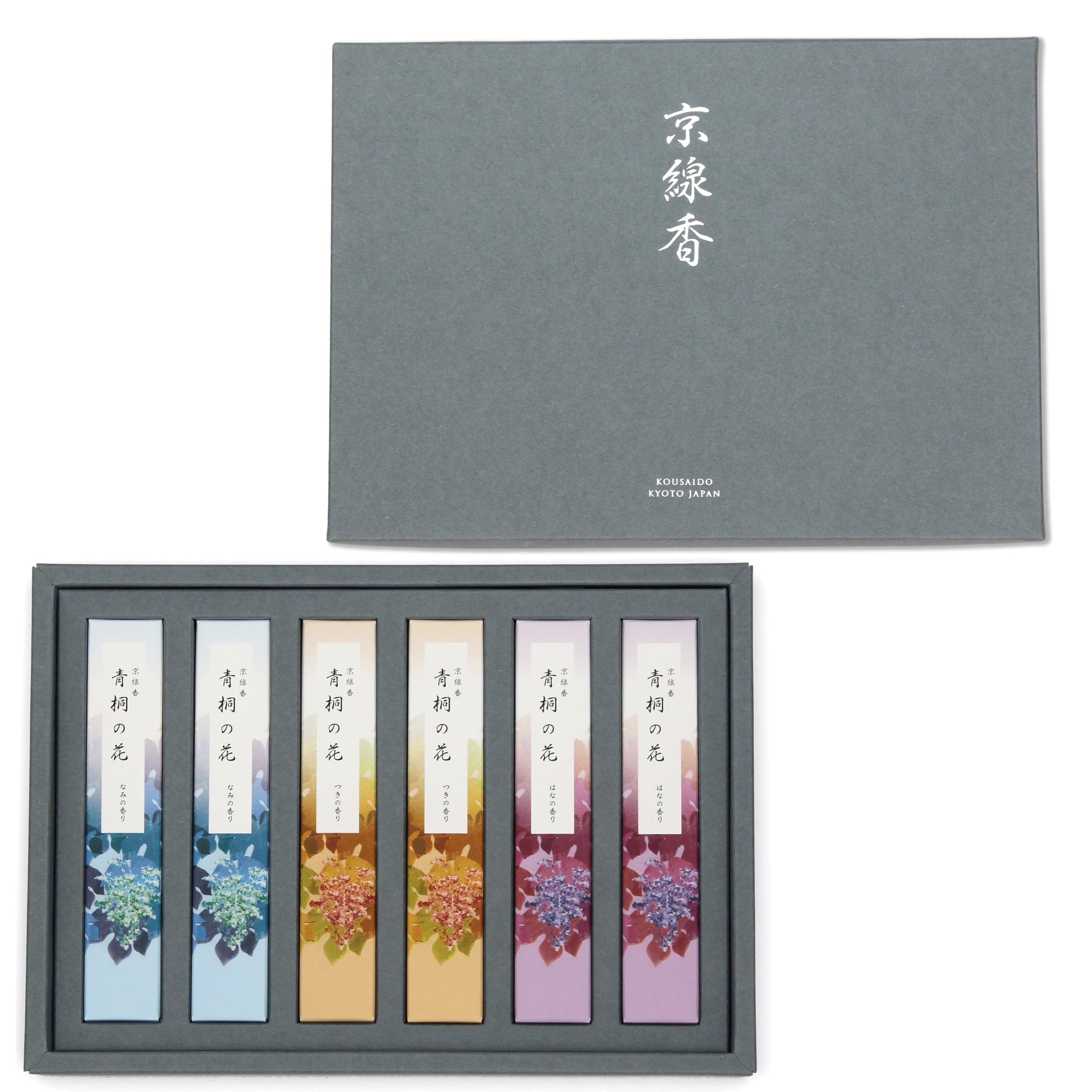 

Relax with the scent of this soothing incense set [3 types of Japanese modern fragrance] Gentle floral scent of Paulownia flowers