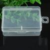 Fashionable 1Pc Clear Plastic Transparent Storage Box Debris Collect Container Case with Lid