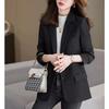 Export Brown Blazer Spring New Black Suit Top Women