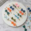 50Pcs/pack Colorful Bowknot Metallic Twist Tie For Cookie Biscuit Cake Sealing Wire Bakery Packing Cookies Gift Bag Decor