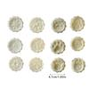 Ice Skin Pastries Mold Hand Pressed Mooncakes Mold Round Bean Pastes Cake Molds Plastic Dessert Mould for Cooking Lover