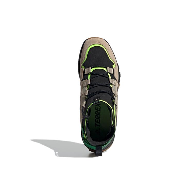 New Adidas Terrex Hikster Mid 'Black Brown Green' FW0383