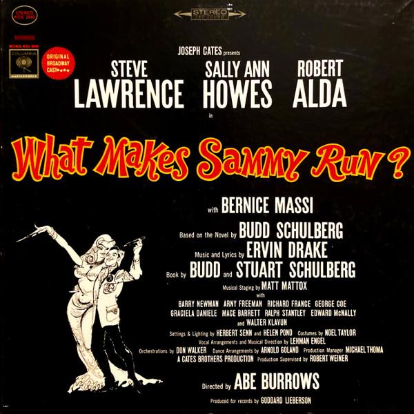 

Виниловая пластинка ERVIN DRAKE STEVE LAWRENCE SALL What Makes Sammy Run KOS2440 Columbia Master 1964 США Саундтреки Мюзиклы Б/у