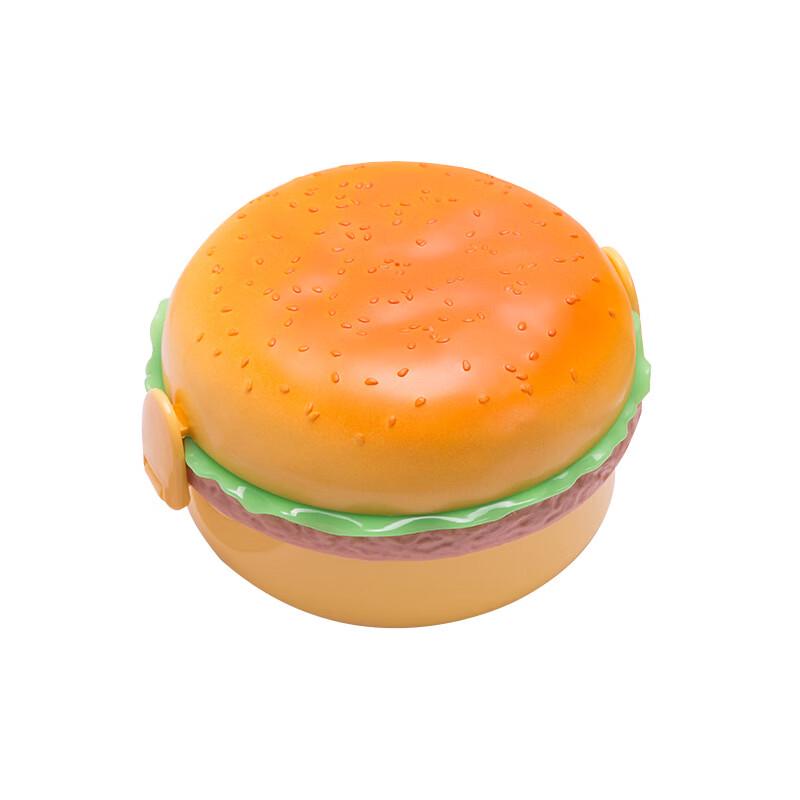 ZISIZ Kids Microwavable Hamburger Lunch Box