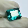 10.60 Ct Natural Green Emerald Cut Tourmaline CERTIFIED Stunning Loose Gemstone SU-1110