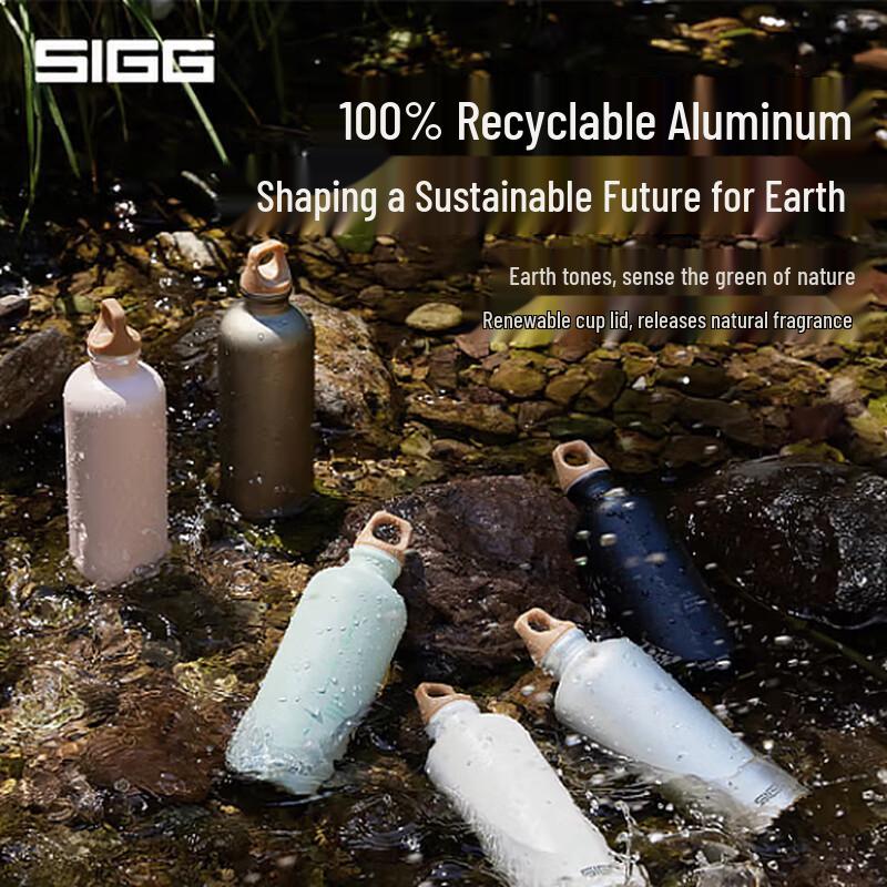 SIGG Swiss Portable Aluminum Sports Water Bottle