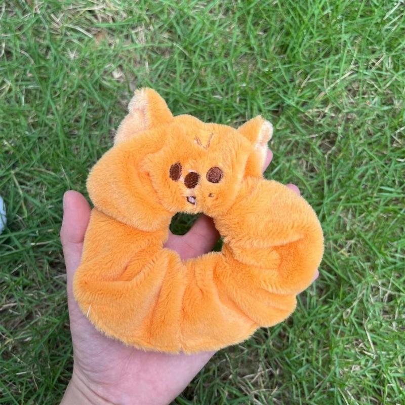 Opaska do włosów z uszami królika Wielofunkcyjne pierścienie do włosów na Halloween Piękna gumka do włosów dla kobiet w różnym wieku