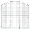 Gabion with High Arch 150x50x120 140 Cm Galvanized Iron