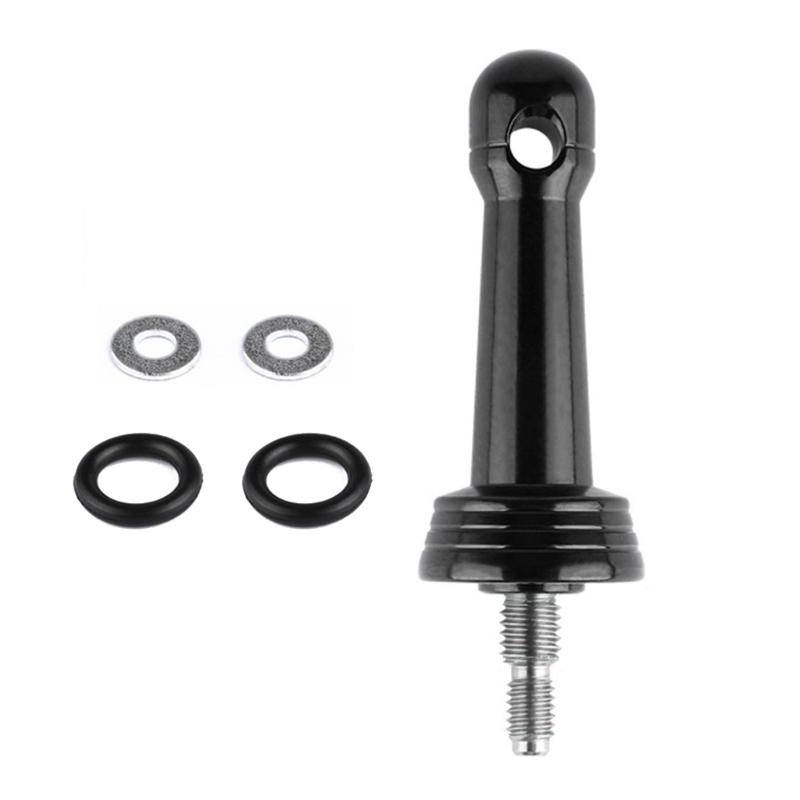 Fishing Reel Balancers Reel Stand Equipped with Gasket and Rubber Rings Aluminum Fishing Wheel Balance Rod