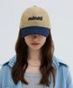Mineti Two-Tone Lettering Ball Cap Y 10525 Mt
