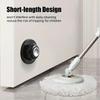 [No-Drill Magnetic Door Stopper] No-Drill Magnetic Door Stopper, 1pc - Install Adhesive Wall/Floor Mount, Secure Door Hold Open Catch for Home