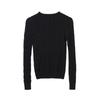 Polo Ralph Lauren SS23 Pull en maille torsadée unie brodé Pull femme Noir WMPOSWENC020663-001