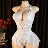 Popular Sexy Lace Suspender Skirt Summer Thin Couple Sexy Underwear Women's Source Factory
