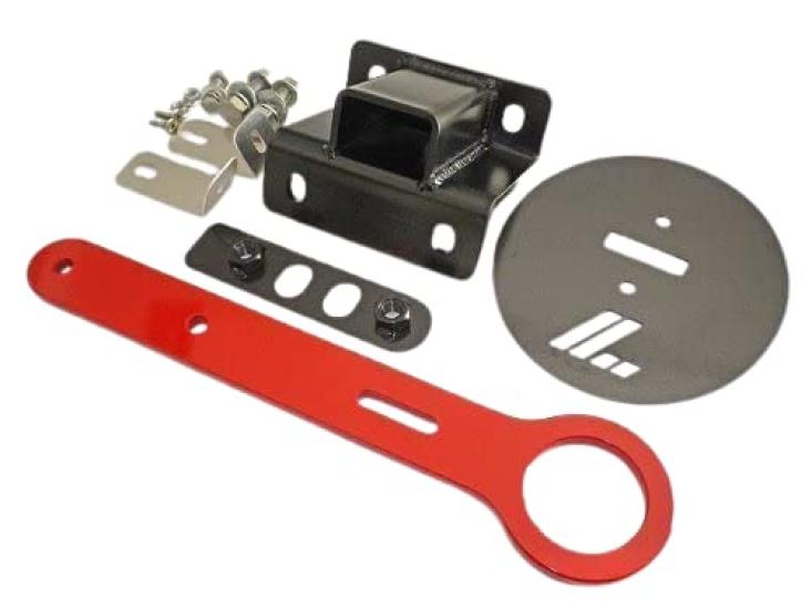 Beatrush Rear Tow Hook Type 2 Side for Suzuki Swift Sport (Left Mount)/Red [ZC32S]
