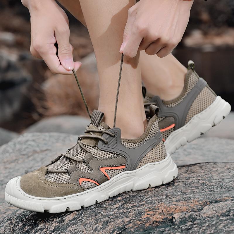 Летняя мужская обувь с сеткой — фото 5