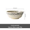 LISM Ceramic Cream English Soup Bowl