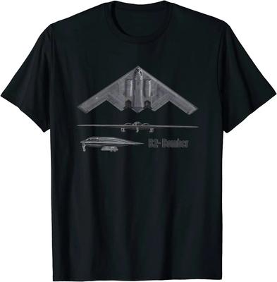 B2 Spirit Stealth Strategic Bomber T Shirt100 Cotton Short Sleeve ONeck Casual Tshirts Loose Top Size S3XL