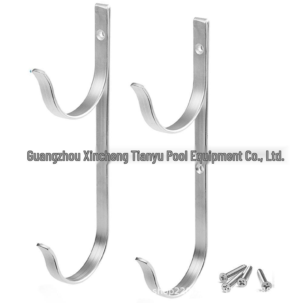 Cross-Border Aluminum Pool Hook: Telescopic Skimmer & Fixing Tool
