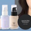 Loose Powder Set BB Cream Foundation Loose Powder Beauty Egg Moisturizing Full Coverage Concealer for Makeup Purple