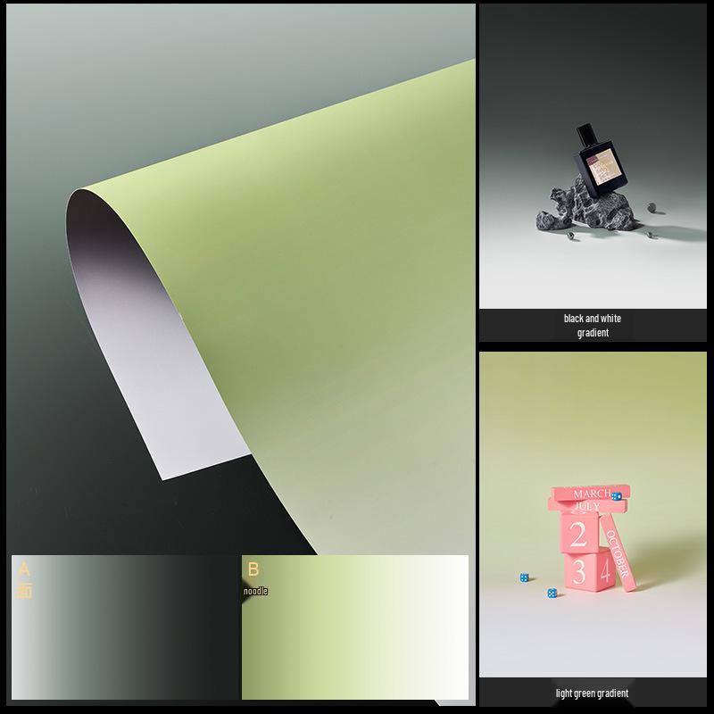 Zweiseitiger Gradient-Fotohintergrund für Produkt- und Stillleben-Aufnahmen