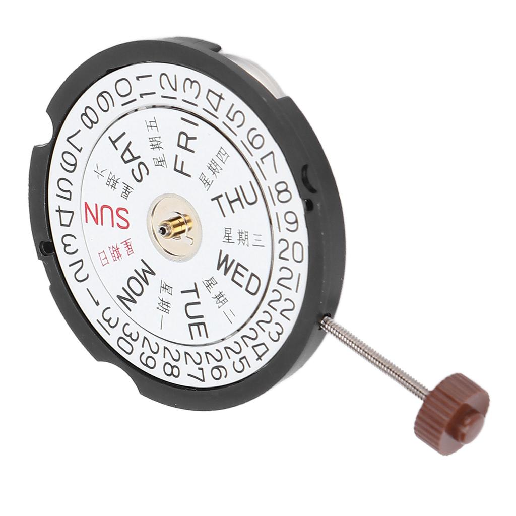 507 Replacement Watch Movement Day Date Calendar Watch Movement Repair Parts for Watchmaker