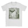 Men Women Protect Our National Parks Mothman Cryptid Weirdcore Horror T Shirts 100 Cotton Tops O Neck Tees Classic Tshirt