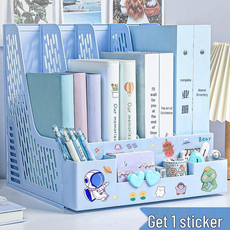 Desktop File & Document Organizer Storage Box