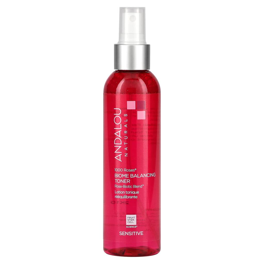 1000 Roses, Biome Balancing Toner, Sensitive, 178Ml (6 Fl Oz)