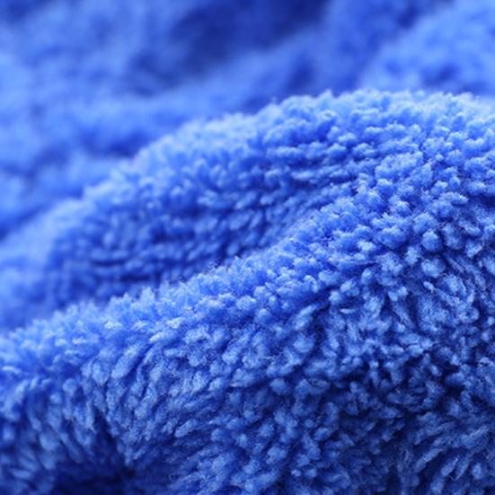 Damen Korallenfleece Schnelltrocknendes Haarhut Badezubehör Trockentuch Badekappe