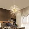 Modern Nordic Minimalist Sky Star Fireball Crystal Pendant LED Lighting Dandelion Restaurant Living Room Pendant Bar Art E27
