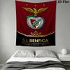 S.L. Benfica Wall Tapestry Aesthetic Wall Hanging Printed Fabric Blanket Decorative Tapestries for Bedroom Living Room Home Decor