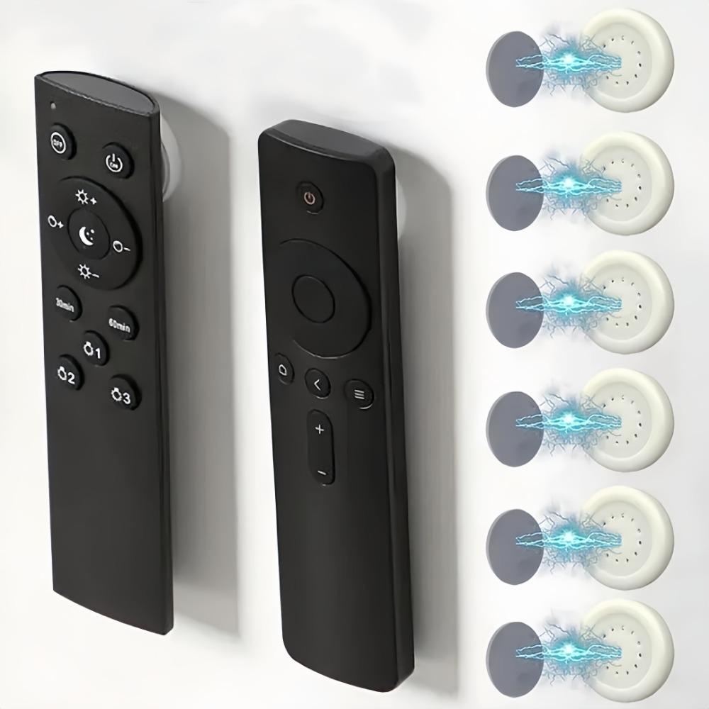 Household Punch-Free Remote Control Magnetic Hook Rack Wall-Mounted Strong Traceless Sticker Router Tv Air Conditioner Plug Hook