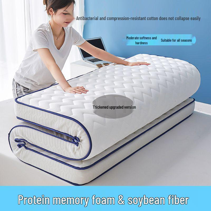 Thickened Antibacterial Soft Tatami Mattress Topper with Memory Latex