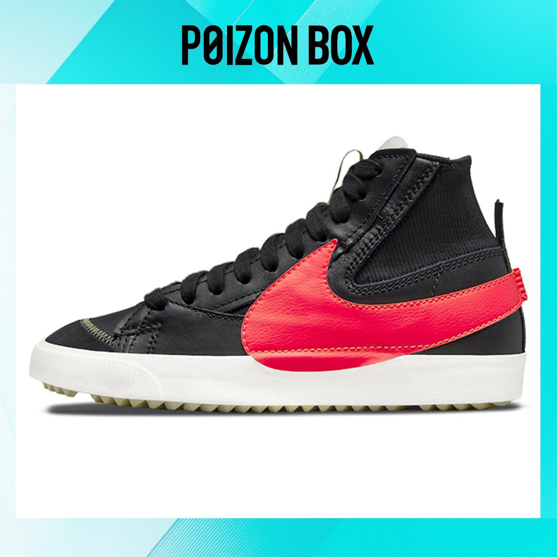 

кроссовки Nike Blazer Mid 77 Jumbo Black Bright Crimson DD3111-001