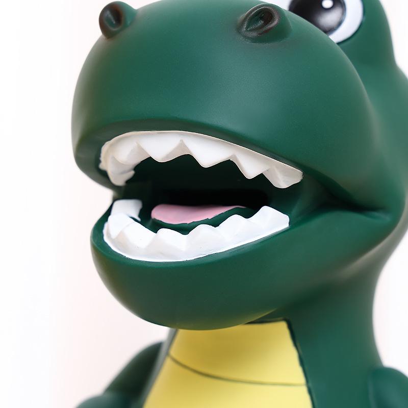 Large Silicone Tyrannosaurus Rex Piggy Bank - Cute, Creative, and Popular Dinosaur Money Box