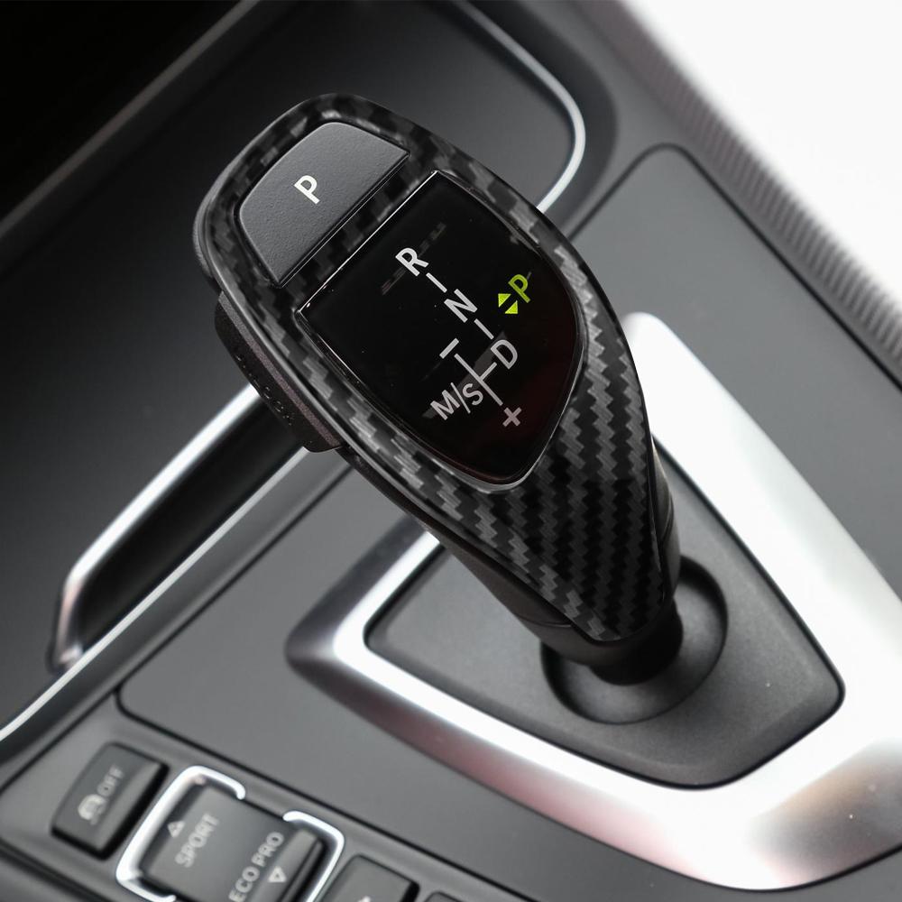 Car Gear Knob Shift Cover Sticker for BMW F30 F10 F32 F33 F31 F34 F06 F12 F25 F26 1 3 3GT 4 5 5GT 6 7 Series 13-17