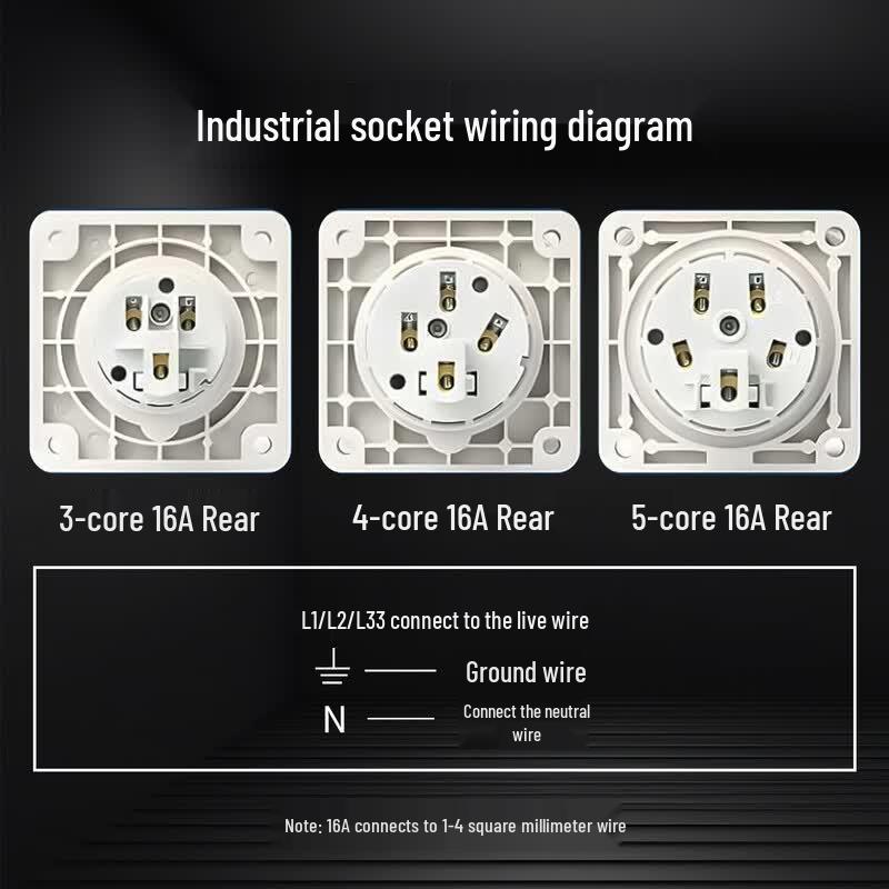 Industrial Waterproof Aviation Plug and Socket