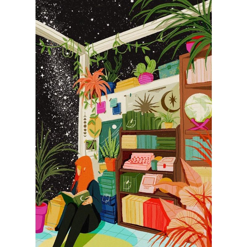 Bohemian Minimalist Character And Plant Leisure Posters Prints Canvas Painting Wall Art Picture Living Room Bathroom Home Decor