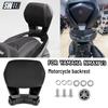 Yamaha NMAX155 Aluminum Alloy Backrest: Fits 25 Models, Enhanced Comfort & Support
