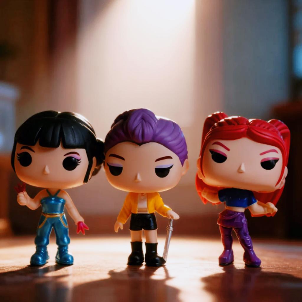 Mini Kpop Demon Hunters Figure Model Derpys Tiger Rumi Mira Zoey Sussy Figurine Doll Toys Fans Collection Christmas Gift